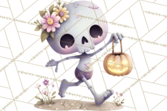 Teen Halloween Characters Clipart PNG Product Image 3