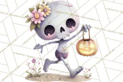 Teen Halloween Characters Clipart PNG Product Image 3