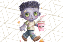 Teen Halloween Characters Clipart PNG Product Image 4
