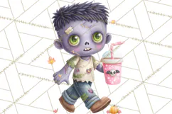 Teen Halloween Characters Clipart PNG Product Image 4