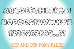 Teenage Adolescence Alphabet Lettering ABC Skin Text Font OT Product Image 2
