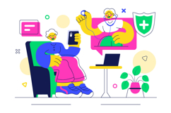 10 Telehealth Consultation Service Illustration Product Image 4