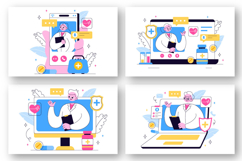 10 Telemedicine Illustration Product Image 2
