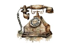 clipart bundle,junk journal,commercial use,watercolor clipart,scrapbooking ephemera,vintage telephone png,telephone bundle png,vintage telephone clipart,watercolor telephone png,vintage telephone illustration,watercolor telephone clipart,watercolor teleph