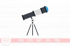 Space Clipart Design - Telescope Product Image 1