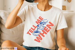 Tell Me when Coffee Hand-drawn SVG PNG T-shirt Design Product Image 2