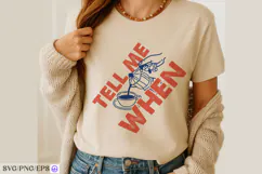 Tell Me when Coffee Hand-drawn SVG PNG T-shirt Design Product Image 4
