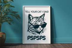 Funny Cat SVG for Sarcastic Shirts - Cool Cat PNG Design Product Image 2