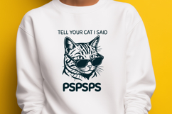 Funny Cat SVG for Sarcastic Shirts - Cool Cat PNG Design Product Image 3