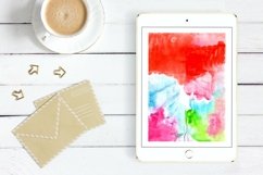 Watercolor handmade abstract background JPG. Product Image 1
