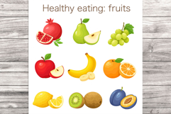 Healthy Eating Fruits Design Kit Product Image 1