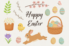 Happy Easter Design Kit Product Image 1