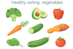 Healthy Eating: Vegetables, Design Kit Product Image 2