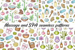 SPA and Massage Design Kit Elements and Patterns Product Image 2