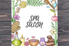 SPA and Massage Design Kit Elements and Patterns Product Image 4