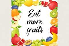 Healthy Eating Fruits Design Kit Product Image 7