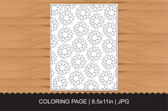 Sunflower Mandala Coloring Page for Kids and Adults Product Image 1