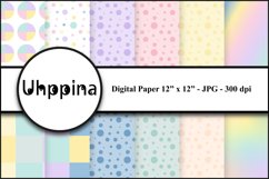 Kit "Baby Colors C2" Digital Paper Product Image 1