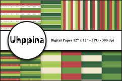 Kit "Christmas Basic 2" Digital Paper Product Image 1