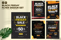 Black Friday Flyer Design Template V2 Product Image 1