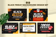 Black Friday Background Design Template V4 Product Image 1