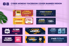 Cyber Monday Banner Design Template V1 Product Image 1