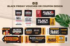 Black Friday Voucher Design Template V4 Product Image 1