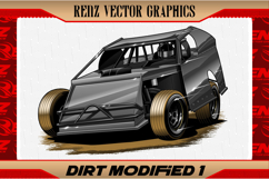 Dirt Modified Car Template for Designer Product Image 1
