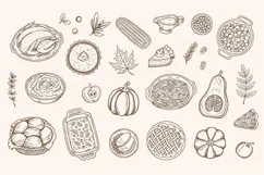 Thanksgiving dinner design kit Product Image 2