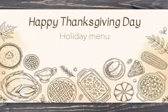 Thanksgiving dinner design kit Product Image 3