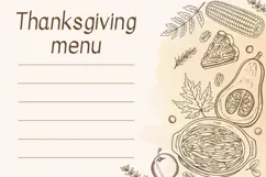 Thanksgiving dinner design kit Product Image 5