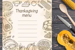 Thanksgiving dinner design kit Product Image 7