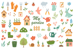 My Garden Vector Design Kit Product Image 1