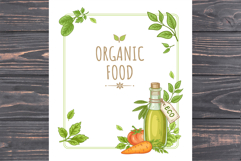 Organic Food and Eco Grocery Design Kit Product Image 6