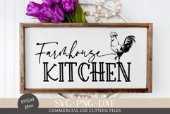 Farmhouse Kitchen Svg, Kitchen SVG, Farmhouse SVG Product Image 1