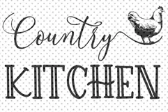 Country Kitchen SVG, SVG Sign, Kitchen SVG, Farmhouse SVG Product Image 2