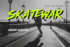 Temur Amorak Urban Bold Brush Font Product Image 5