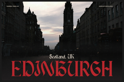 Tenebra Templar | Blackletter Typeface Product Image 4