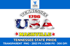 Tennessee State Pride Graphic Design Product Image 1