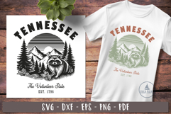 Tennessee svg Vintage United states design