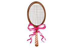 Hand Drawn Tennis Clipart Set with Rackets, Trophy and Sport Product Image 10