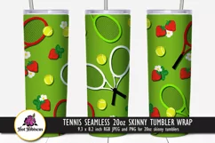 tennis tumbler wrap