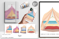 Digital Paper Tent Product Image 1