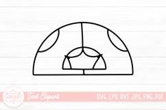 Tent Outline Clipart Design Product Image 1