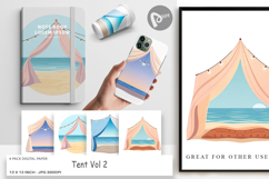 Digital Paper Tent Product Image 1