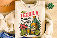 Tequila Summer Drinking Png, Adult Humor Png, Funny Summer Product Image 3