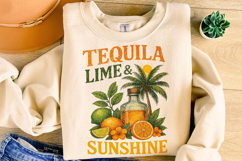 Tequila Lime And Sunshine, Summer Drinking PNG, Summer Vibes Product Image 3