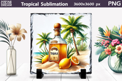 Tequila Sublimation | Tequila Lemon Beach Sublimation Product Image 1