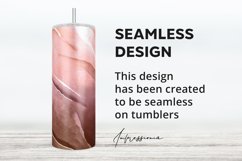 Watercolor Terracotta PNG Background for 20oz Skinny Tumbler Product Image 2