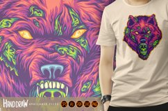 Terrifying angry werewolf zombie monsters Product Image 1